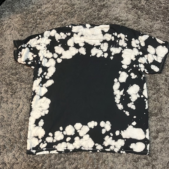 SOLD!!Pacsun oversized black and white tye dye graphic tee - Picture 4 of 4